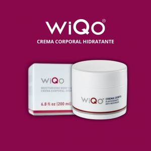 Wiqo crema corporal hidratacion y elasticidad
