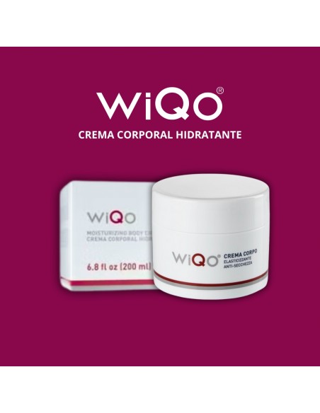 Wiqo crema corporal hidratacion y elasticidad