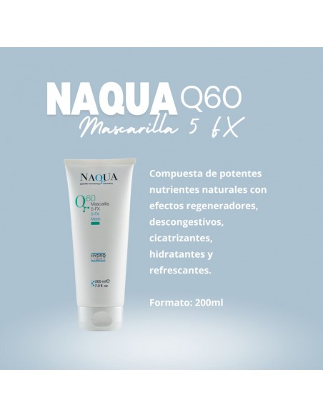 Mascarilla Q60 Naqua 200ml