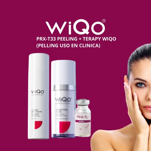 PRX-T33 PEELING + TERAPY WIQO (pelling uso en clinica)